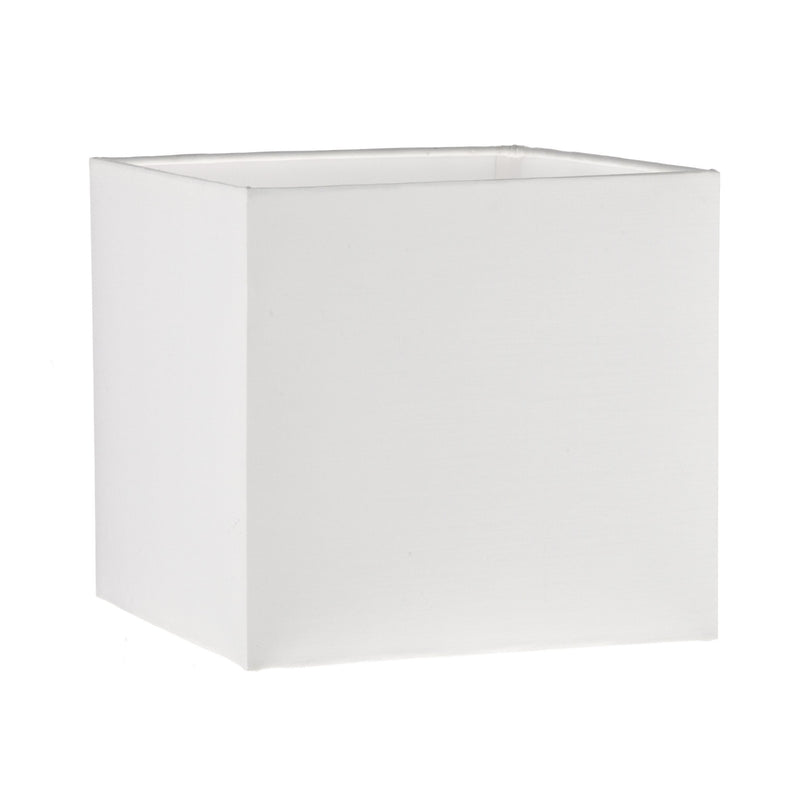 Load image into Gallery viewer, Dar Lighting S1106 S1106 Ivory Cotton Square Shade 15cm - 35369
