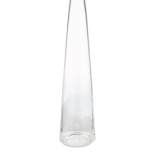 Dar Lighting SAM4208 Samara 1 Light Table Lamp Clear Glass Base Only - 37009