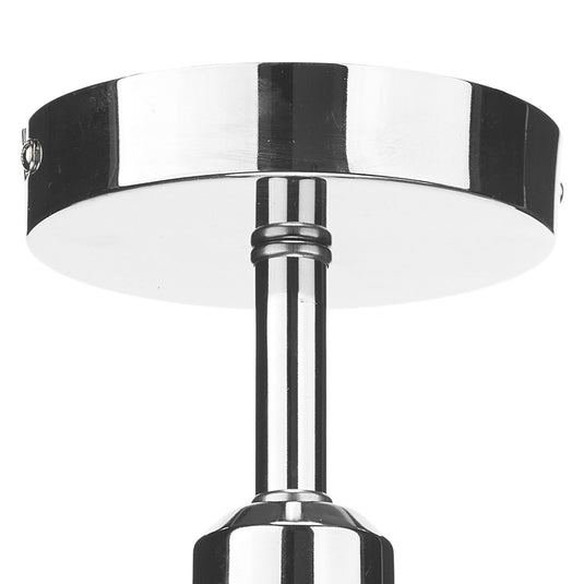 Dar Lighting SF0150 Semi Flush Suspension Polished Chrome - 23953