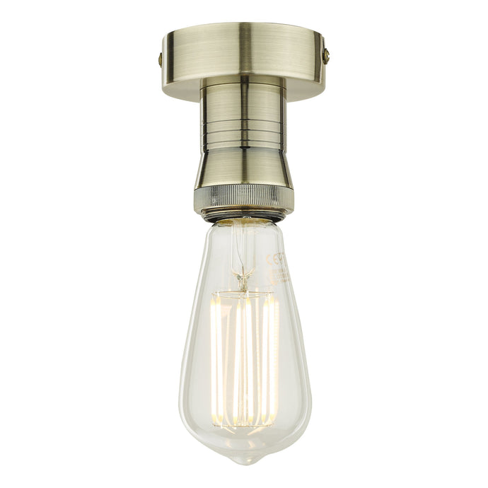 Dar Lighting SFB4875 SFB4875 1 Light Suspension Antique Brass - 37015