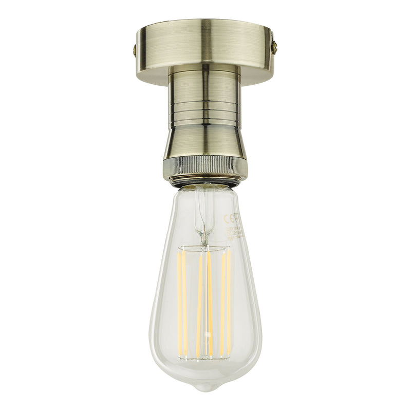 Load image into Gallery viewer, Dar Lighting SFB4875 SFB4875 1 Light Suspension Antique Brass - 37015

