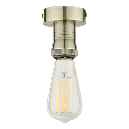 Dar Lighting SFB4875 SFB4875 1 Light Suspension Antique Brass - 37015