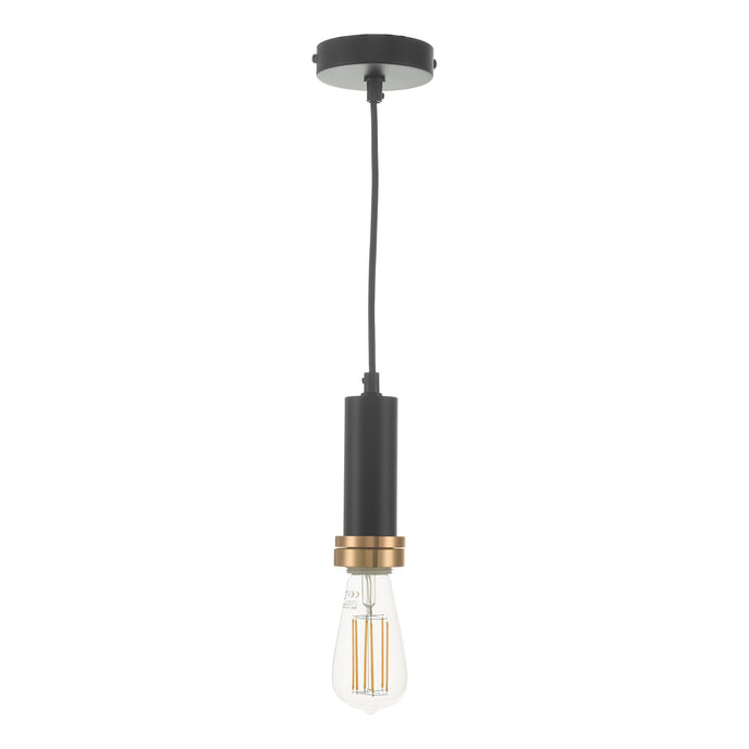 Dar Lighting SP6522 Accessory 1 Light Suspension Matt Black And Bronze - 35416