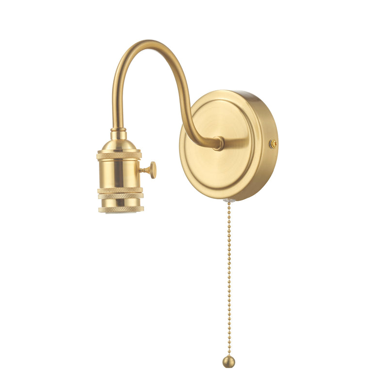 Load image into Gallery viewer, Dar Lighting SPW0740 Accessory 1 Light Wall Light Brass Bracket Only - 35421
