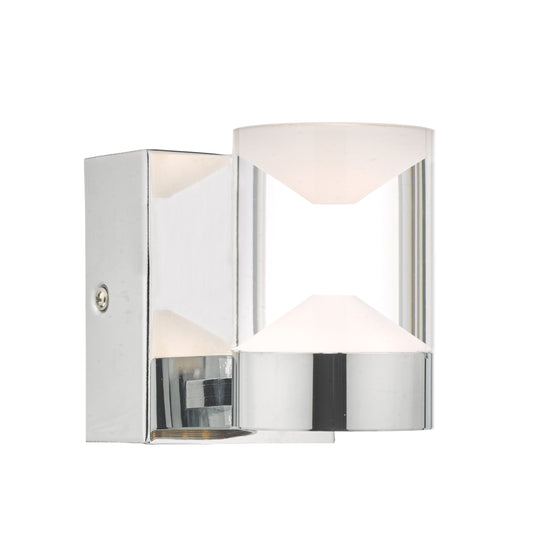 Dar Lighting SUS0750 Susa W/Lt Polished Chrome & Acrylic LED Bathroom IP44 - 35424