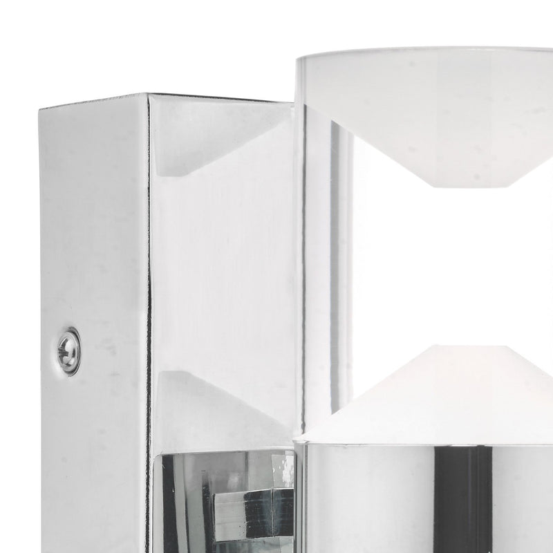 Load image into Gallery viewer, Dar Lighting SUS0750 Susa W/Lt Polished Chrome &amp; Acrylic LED Bathroom IP44 - 35424
