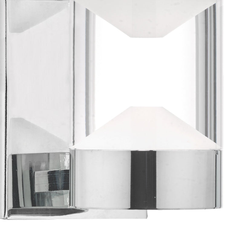 Load image into Gallery viewer, Dar Lighting SUS0750 Susa W/Lt Polished Chrome &amp; Acrylic LED Bathroom IP44 - 35424
