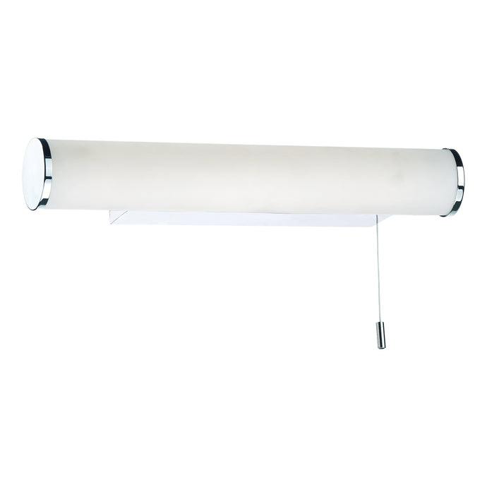 Dar Lighting SUT0750 Sutton Wall Light Small Polished Chrome IP44 LED - 19005