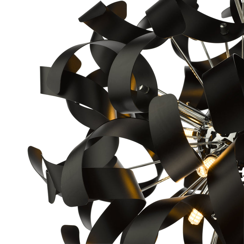 Load image into Gallery viewer, Dar Lighting SWA1922 Swash Pack Of 20 Ribbons For SWA1350-SP - Black - 37026
