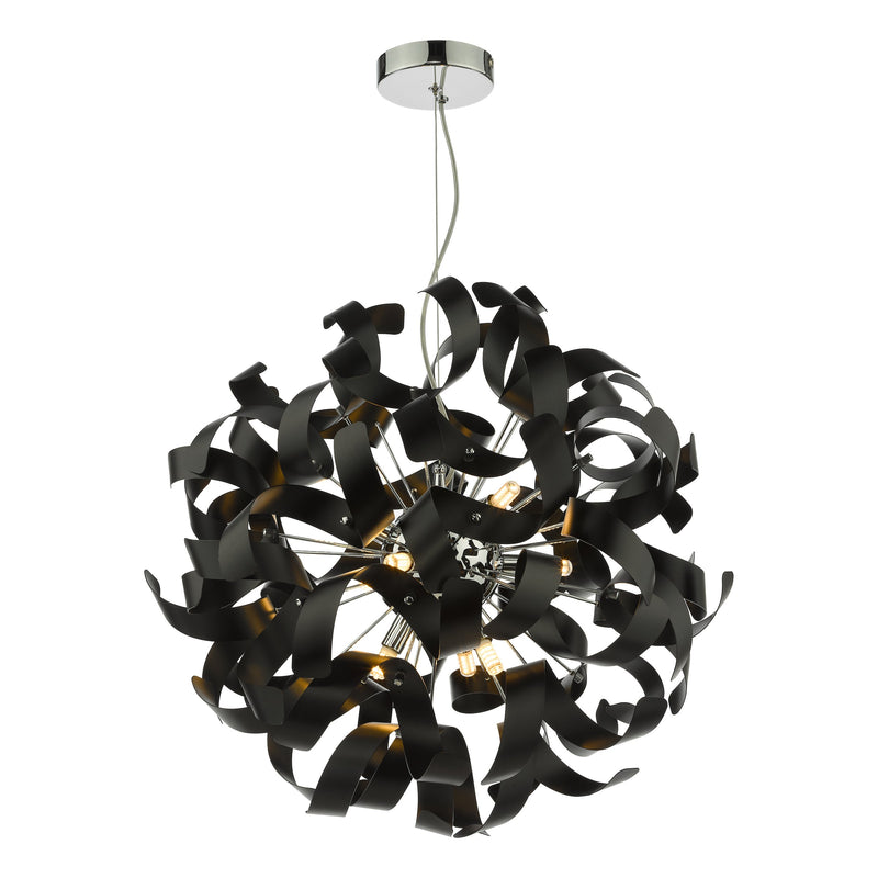 Load image into Gallery viewer, Dar Lighting SWA1922 Swash Pack Of 20 Ribbons For SWA1350-SP - Black - 37026
