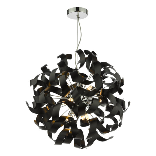 Dar Lighting SWA1922 Swash Pack Of 20 Ribbons For SWA1350-SP - Black - 37026
