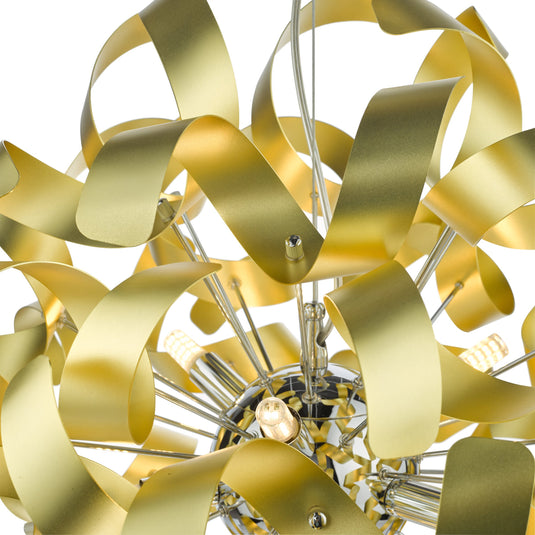 Dar Lighting SWA1935 Swash Pack Of 20 Ribbons For SWA1350-SP - Gold - 37027