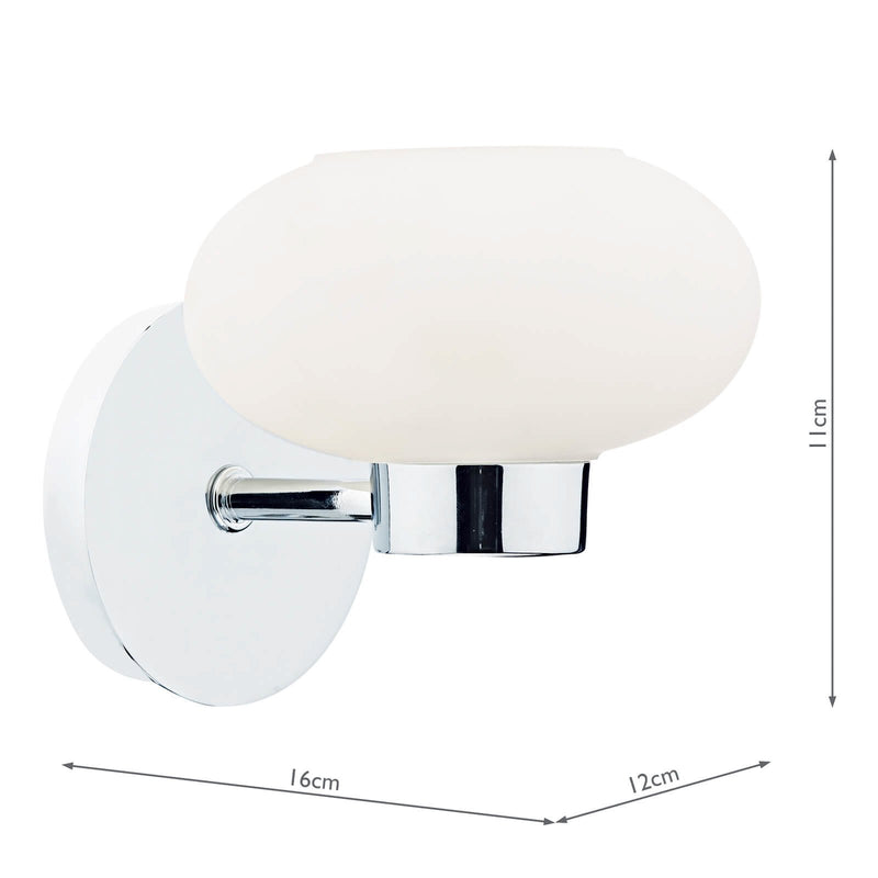 Load image into Gallery viewer, Dar Lighting SYS0750 System Single Wall Bracket Polished Chrome - 35432
