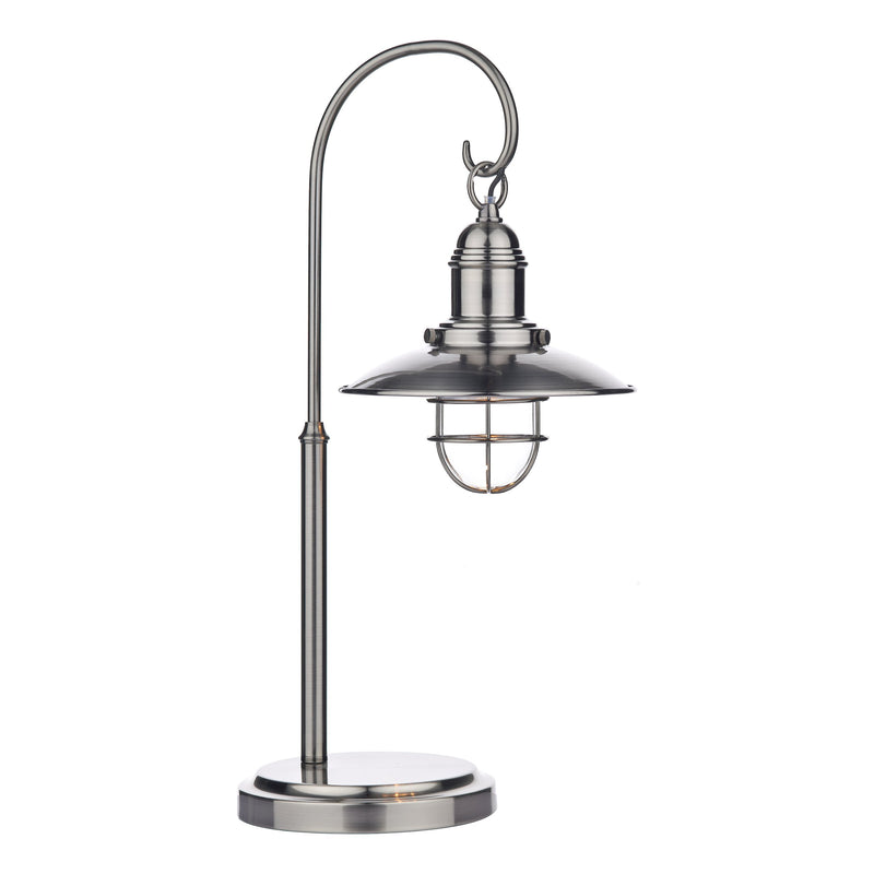 Load image into Gallery viewer, Dar Lighting TER4261 Terrace Table Lamp Antique Chrome - 25663
