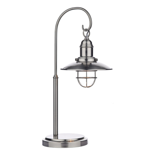 Dar Lighting TER4261 Terrace Table Lamp Antique Chrome - 25663