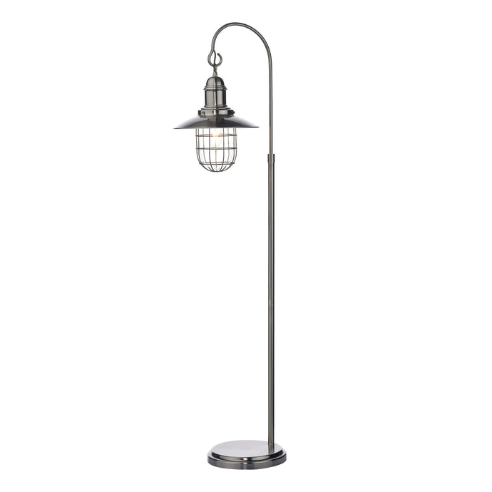 Dar Lighting TER4961 Terrace Floor Lamp Antique Chrome - 19747