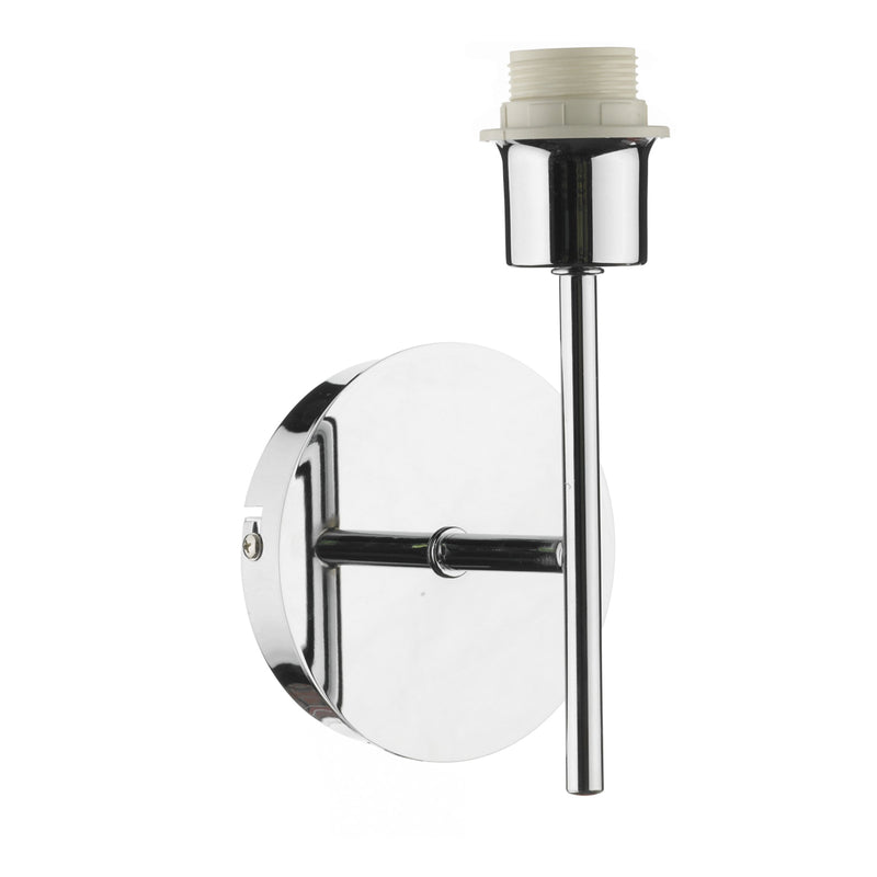 Load image into Gallery viewer, Dar Lighting TUS0750 Tuscan Single Wall Bracket Base Only Polished Chrome - 35459

