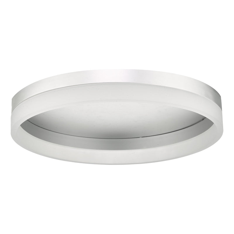 Load image into Gallery viewer, Dar Lighting TYB5032 Tybalt Flush Silver &amp; Acrylic LED - 23792
