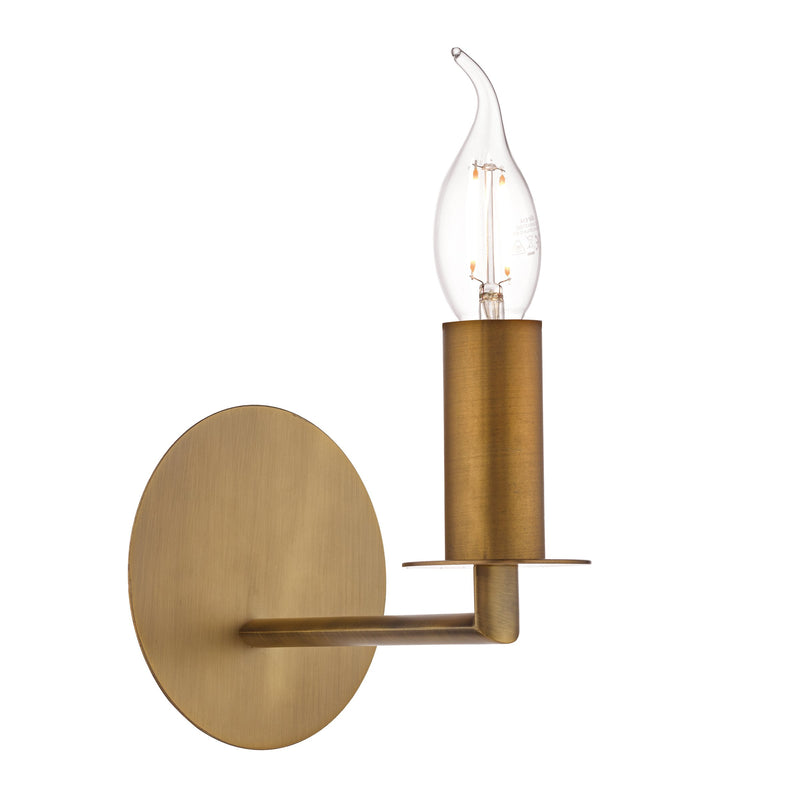 Load image into Gallery viewer, Dar Lighting TYL0763 Tyler Wall Light Bronze - 35472
