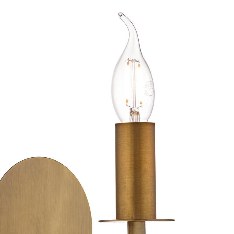 Load image into Gallery viewer, Dar Lighting TYL0763 Tyler Wall Light Bronze - 35472
