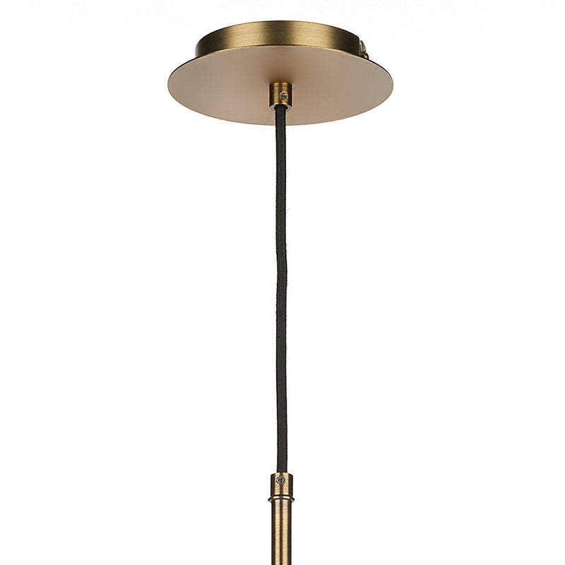 Load image into Gallery viewer, Dar Lighting TYL0863 Tyler 8 Light Dual Mount Pendant Bronze - 35474
