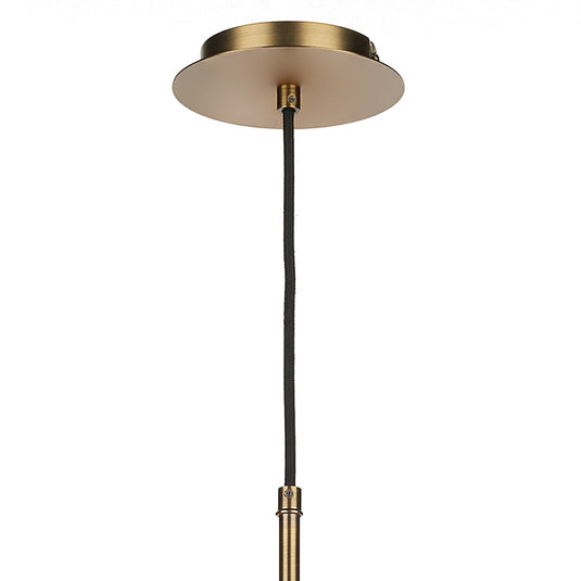 Dar Lighting TYL0863 Tyler 8 Light Dual Mount Pendant Bronze - 35474