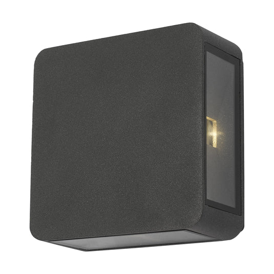 Dar Lighting WEI2139 Weiss 4 Light Wall Light Square Anthracite IP65 LED - 35514