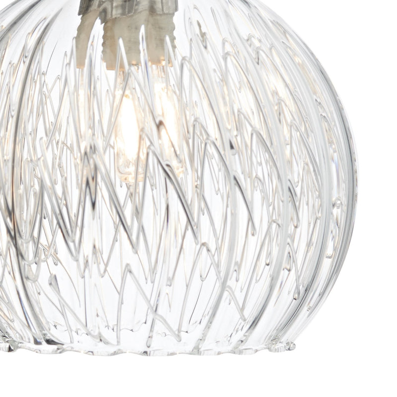 Load image into Gallery viewer, Dar Lighting YAS0750 Yasmin Single Wall Bracket Polished Chrome - 26601
