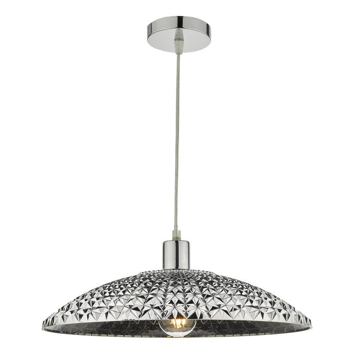 Dar Lighting YAT6510 Yatima Easy Fit Chrome Smoked - 24977