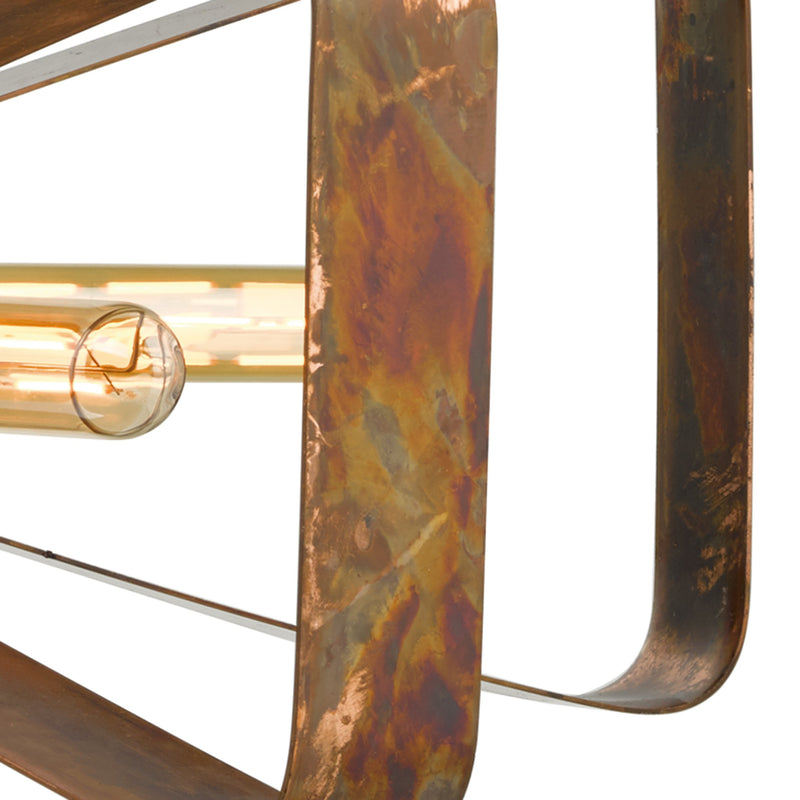 Load image into Gallery viewer, Dar Lighting YAV0564 Yavanna Industrial 5 Light Pendant Oiled Copper - 23791
