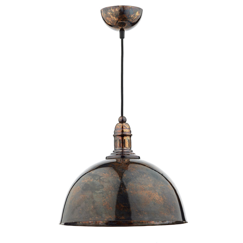 Load image into Gallery viewer, Dar Lighting YOK0163 Yoko 1 Light Pendant Mottled Bronze - 20561
