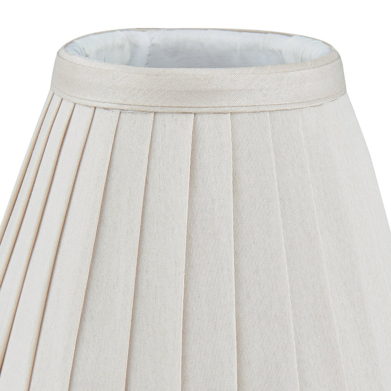 Load image into Gallery viewer, Dar Lighting YOV0515 Yovanna Ivory Faux Silk Pleated Shade 15cm - 35539
