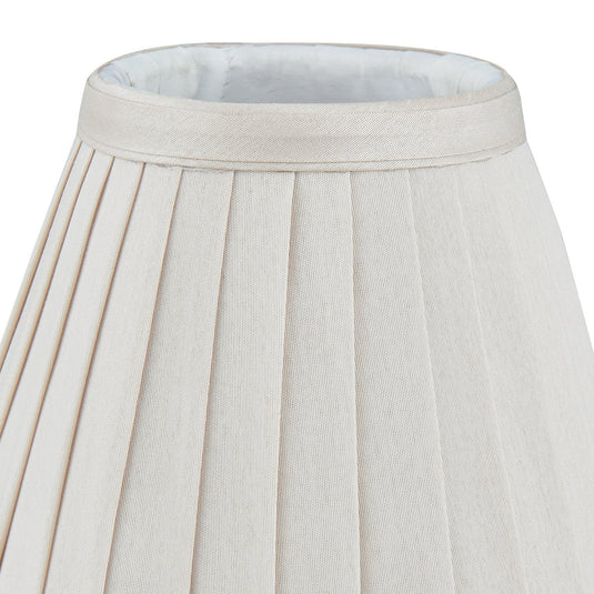 Dar Lighting YOV0515 Yovanna Ivory Faux Silk Pleated Shade 15cm - 35539