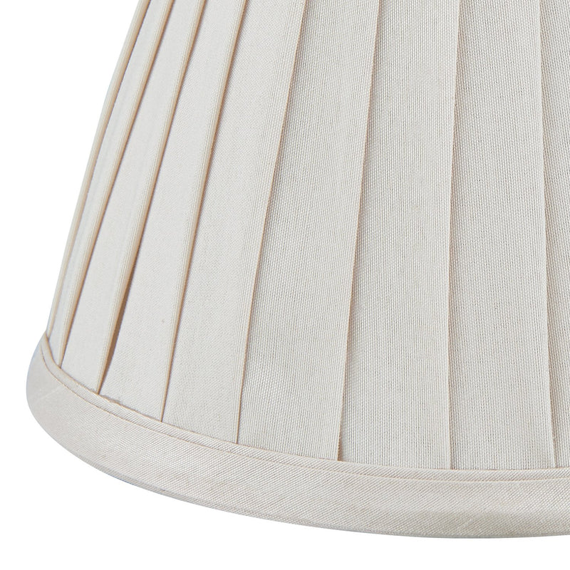 Load image into Gallery viewer, Dar Lighting YOV0515 Yovanna Ivory Faux Silk Pleated Shade 15cm - 35539

