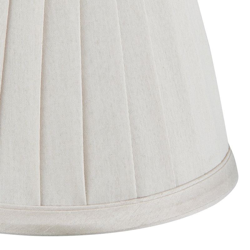 Load image into Gallery viewer, Dar Lighting YOV0515 Yovanna Ivory Faux Silk Pleated Shade 15cm - 35539
