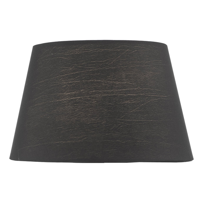 Dar Lighting ZIR0722 Zira Black Faux Silk Candle Clip Shade 18cm - 37042