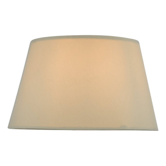 Dar Lighting ZIR0739 Zira Taupe Faux Silk Candle Clip Shade 18cm - 37043