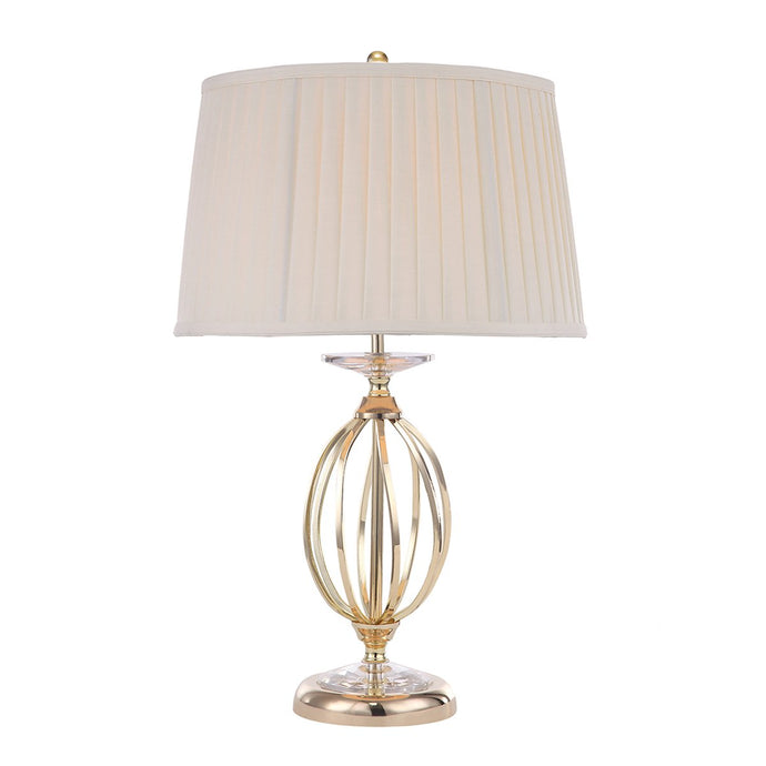 Elstead Lighting AG-TL-POL-BRASS Aegean 1 Light Table Lamp - Polished Brass