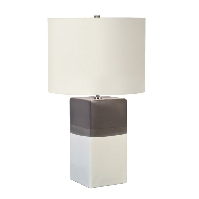 Elstead Lighting ALBA-TL-CREAM Alba 1 Light Table Lamp - Cream