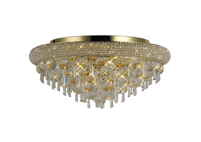 Diyas IL32106 Alexandra Ceiling 7 Light French Gold/Crystal - 38522