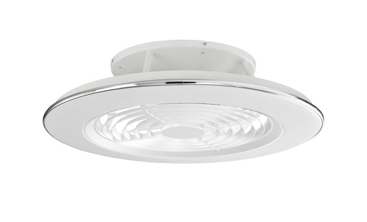 Mantra M6705 Alisio 70W LED Dimmable Ceiling Light With Built-In 35W DC Reversible Fan White (Remote Control & App) - 24724
