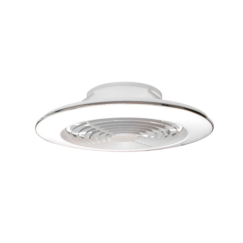 Load image into Gallery viewer, Mantra M7490 Alisio XL 95W LED Dimmable Ceiling Light With Built-In 58W DC Reversible Fan White (Remote Control &amp; App &amp; Alexa/Google Voice control) - 27146
