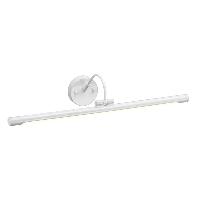Elstead Lighting ALTON-PL-L-WHT Alton 1 Light Large LED Picture Light - White