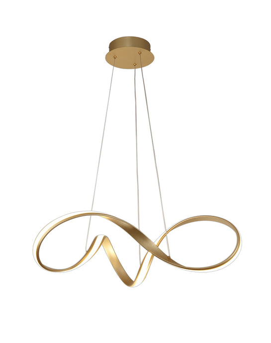 C-Lighting Arches Medium Pendant, 1 x 39W LED, 3000K, 2152lm, Sand Gold, 3yrs Warranty - 28681