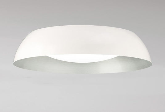 Mantra M4846E  Argenta Ceiling Large, 5 Light E27 Max 20w, 60cm, Matt White/Silver/White Acrylic, 2yrs Warranty
