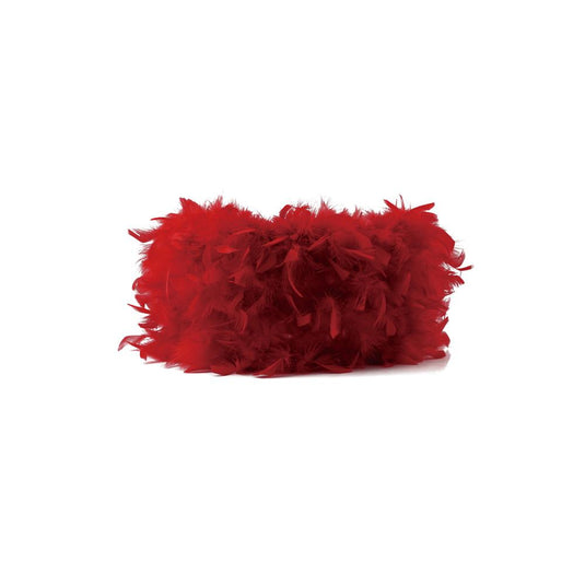 Diyas ILS10630 Arqus Feather Shade Red 250mm x 180mm - 38608