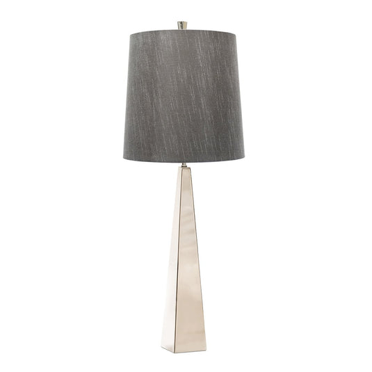 Elstead Lighting ASCENT-TL-PN Ascent 1 Light Table Lamp - Polished Nickle