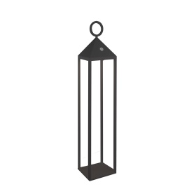 Load image into Gallery viewer, Mantra M6907 Astun Portable Lantern Large, 2.2W LED, 3000K, 188lm, IP54, USB Charging Cable Included, Graphite, 3yrs Warranty
