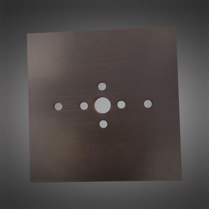 Mantra M5170 Bahia Flush Mount Plate Kit For M5234 / M5236 Satin Nickel