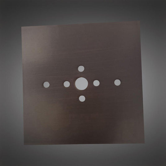 Mantra M5170 Bahia Flush Mount Plate Kit For M5234 / M5236 Satin Nickel